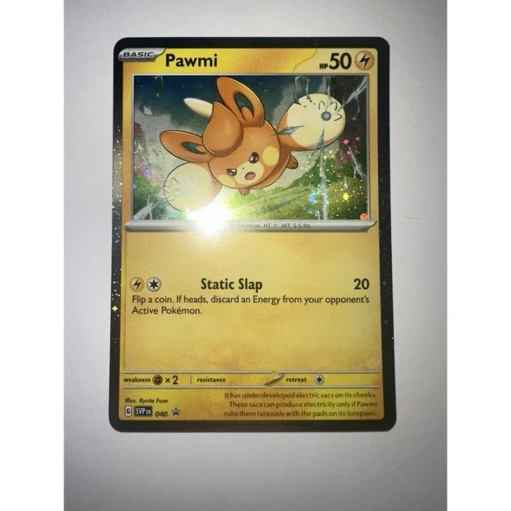 Pawmi -  (Cosmos Holo) DOUBLE FART SWIRL🌀 Promo Cards 040 NM Holofoil‎